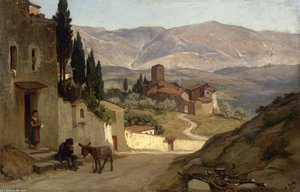 Near Perugia — Elihu Vedder