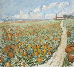 Pumpkin Field — Geoffrey Scowcroft Fletcher