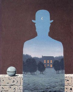 Der Glückliche Spender — René Magritte