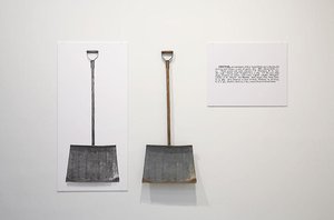 One And Three Shovels — Joseph Kosuth