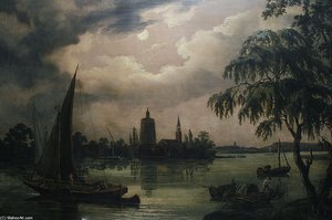 A View Taken From Chelsea — John Thomas Serres