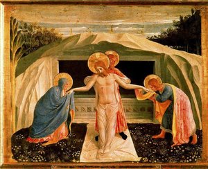 Lamento Por Cristo Muerto 2 — Fra Angelico, Early Renaissance