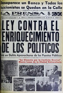 Cover Of The Newspaper La Prensa — La Prensa Gráfica