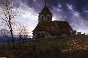 Église de Chelles, Le Soir