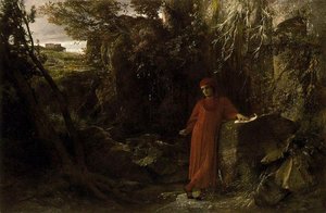 Pétrarque À La Fontaine De Vaucluse — Arnold Böcklin