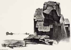 Pulpit Rock — Louis Lozowick