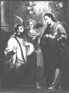 Apparition De La Vierge Et De L'enfant Jésus À Saint François Xavier — Gerard Seghers