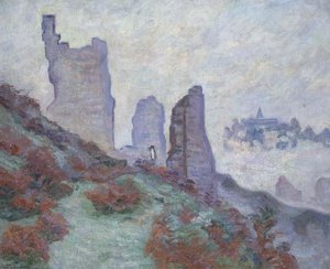 Les Ruines Du Château De Crozant — Ferdinand Guillaumin