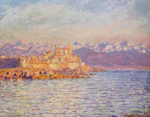 The Bay Of Antibes — Claude Monet, Impressionism