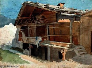 Farmhouse under construction