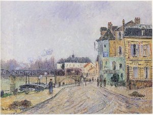 Quay On Oise In Pontoise — Gustave Loiseau