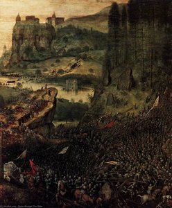 Das Suizid Sauls (detail) — Pieter Bruegel Der Ältere, Nordeuropäische Renaissance