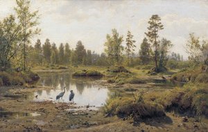 Marsh. Polissia — Ivan Ivanovich Shishkin