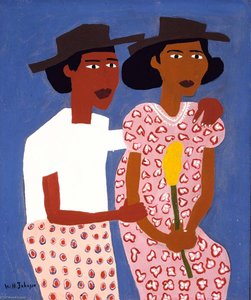 Flower To Teacher — William H. Johnson