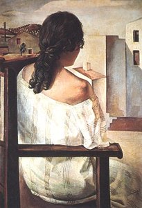 Girl From The Back, 1925 — Salvador Dalí