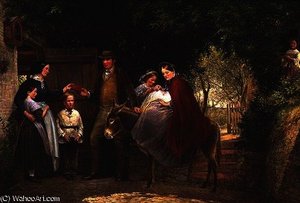 Starting For The Christening — Richard Redgrave