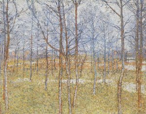 Spring Landscape — Kazimir Malevich, Geometric Suprematism