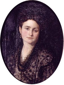 Retrato de Dona Teresa Martinez esposa del pintor