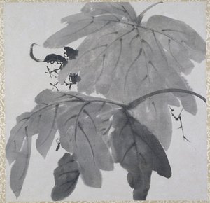 Two Grape Leaves — Bada Shanren