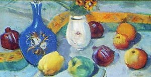 Still Life With Jug And Fruit — Martiros Sarian