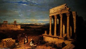 Ruined Temples At Thebes — William James Müller