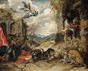 Allegory Of War — Jan The Younger Brueghel