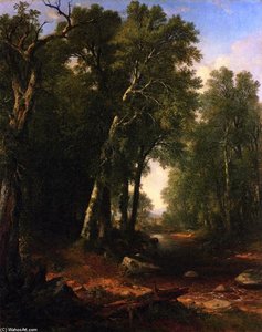 Woodland Brook — Asher Brown Durand