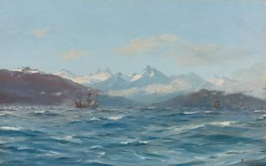 Crossing The Straits Of Magellan — Thomas Jacques Somerscales