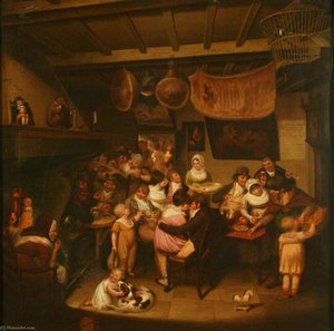 Eccles Wakes Ale House Interior — Joseph Parry