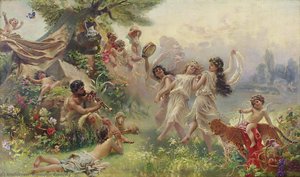 Happy Arcadia — Konstantin Yegorovich Makovsky