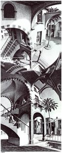 Up And Down — Maurits Cornelis Escher