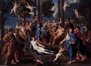 Apollo And The Muses (parnassus) — Nicolas Poussin, Baroque Classicism