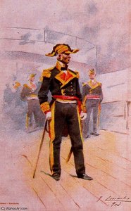 Admiral In Evening Dress — Josep Cusachs I