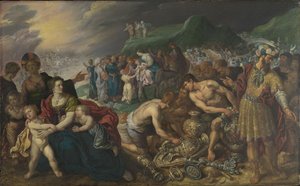 The Israelites After The Passage Trough The Red Sea (exodus 14: 22-31) — Pieter Van Mol