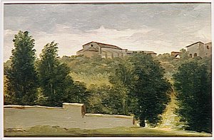 A LA VILLA FARNESE LE MUR