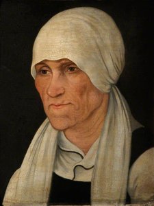 Margaretha Luther, Mrs Hans Luther (1460–1531) (after Lucas Cranach The Elder) — Robert Scott Tait, Contemporary Realism