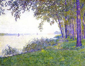 The Scheldt Upstream From Antwerp: After The Fog — Theo Van Rysselberghe