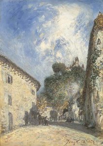 Place Of Trier Virieu — Johan Barthold Jongkind