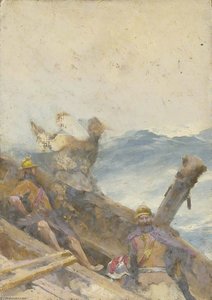 Vikings At Sea — John Fraser
