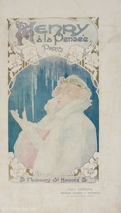'Henry a la pensee', (40 x 22 CM) (1899)