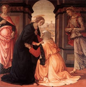Visitation — Domenico Ghirlandaio, Renaissance