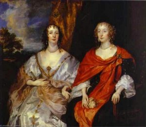 Portrait Of Anna Dalkeith, Countess Of Morton, And Lady Anna Kirk — Антони Ван Дик, Baroque