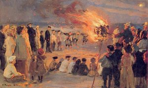 Playa De Skagen — Peder Severin Kroyer