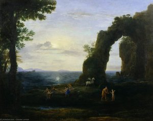 The Origin Of Coral Or Perseus With Head Of The Medusa — Claude Lorrain (claude Gellée)
