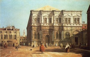 Campo San Rocco — Canaletto