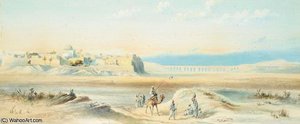 Travellers In The Desert — Frederick Goodall