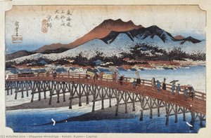 Keishi (kyoto), Hauptstadt — Utagawa Hiroshige
