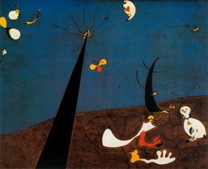 El Diálogo Entre Los Insectos — Joan Miró, Surrealist Expression