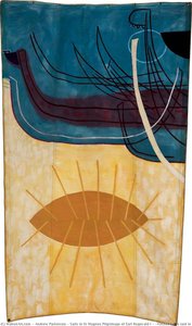 Sails in St Magnus Pilgrimage of Earl Rognvald I – 'Fifteen keels laid in Norway for Jerusalem farers'