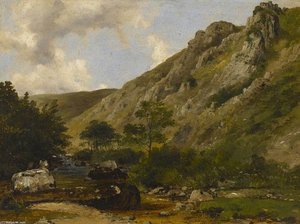 The River Teign, South Devon — Frederick Richard Lee